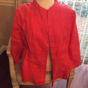 Chico Linen Jacket sz 2